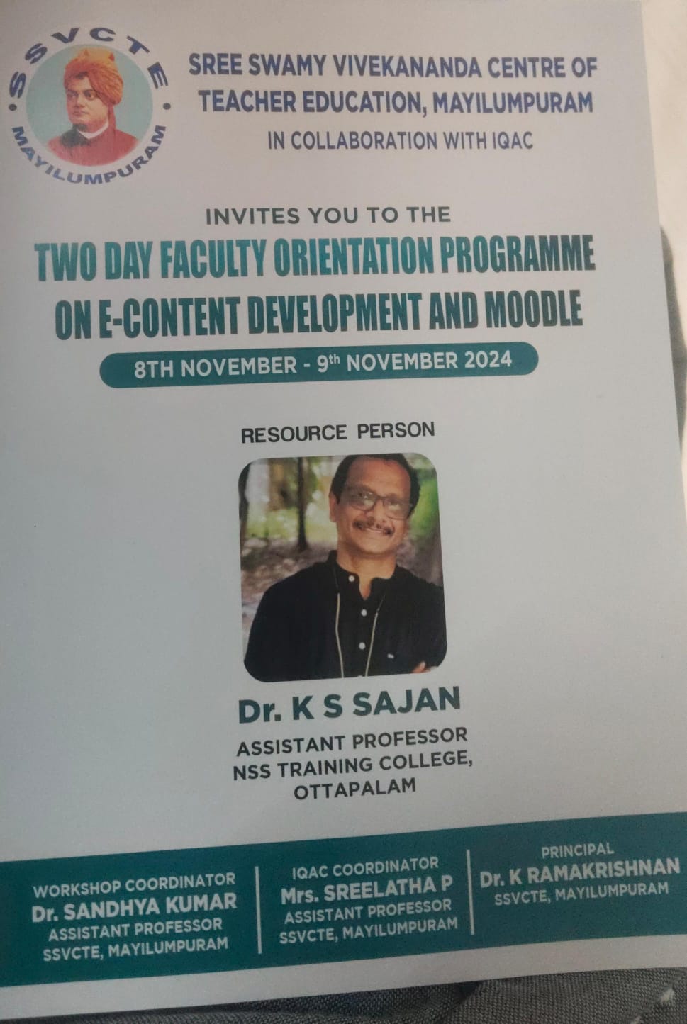 TWO DAY FACULTY ORIENTATION PROGRAMME